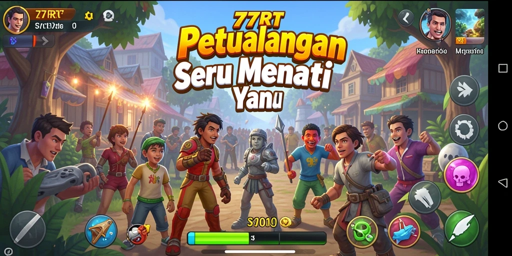 Screenshot gameplay 77RT menampilkan petualangan seru dengan aksi yang intens.