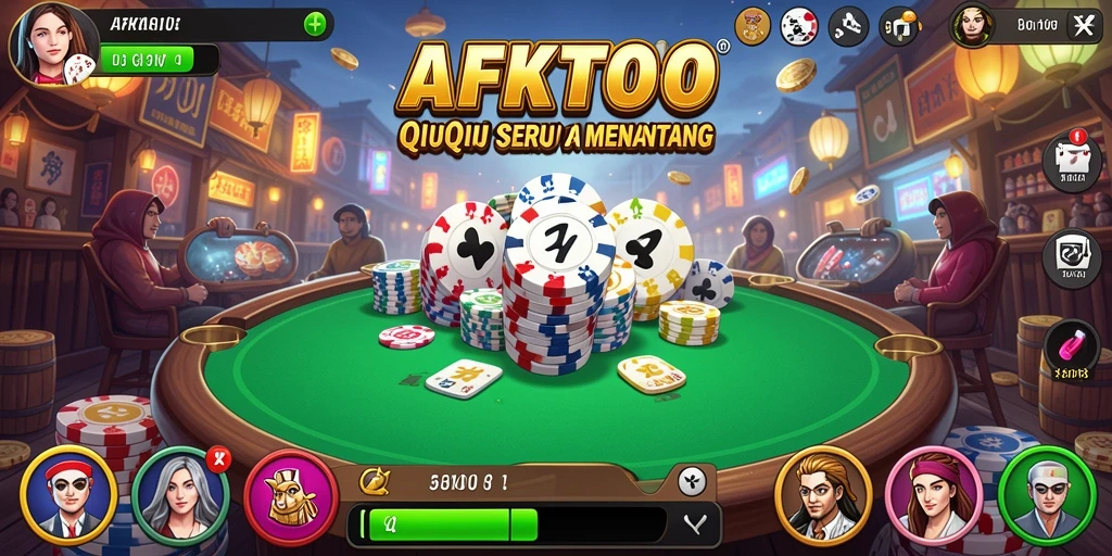 Tampilan gameplay QiuQiu yang seru dan menarik di AFKTOTO.