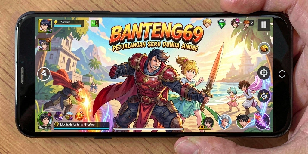 Tampilan gameplay BANTENG69 yang dinamis dan penuh warna.