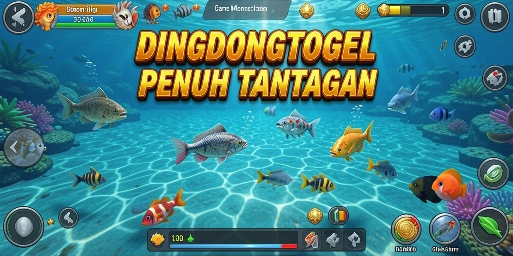 Tangkapan ikan yang memukau dalam gameplay DINGDONGTOGEL.