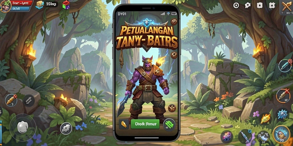 Menjelajahi dunia fantasi dalam gameplay ARPG yang mengasyikkan.