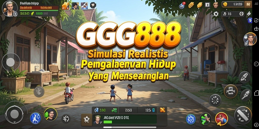 Tampilan gameplay GGG888 yang menarik dan realistis dalam simulasi.