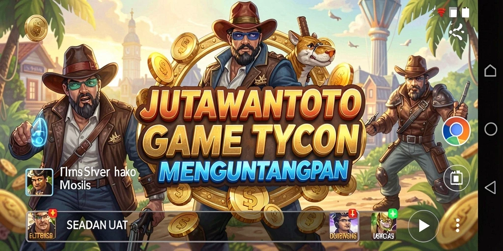 Tampilan gameplay JUTAWANTOTO yang menarik dan interaktif.