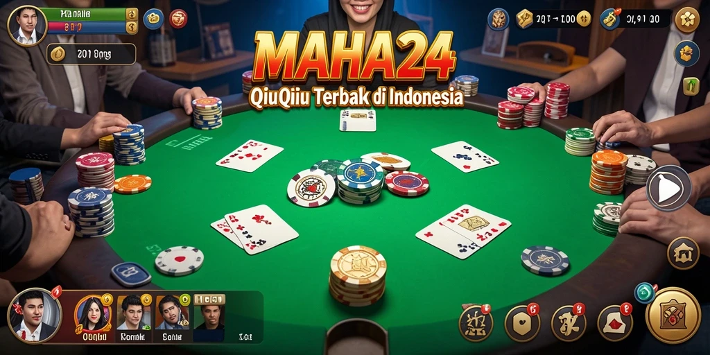 Screenshot gameplay QiuQiu yang seru dan kompetitif.