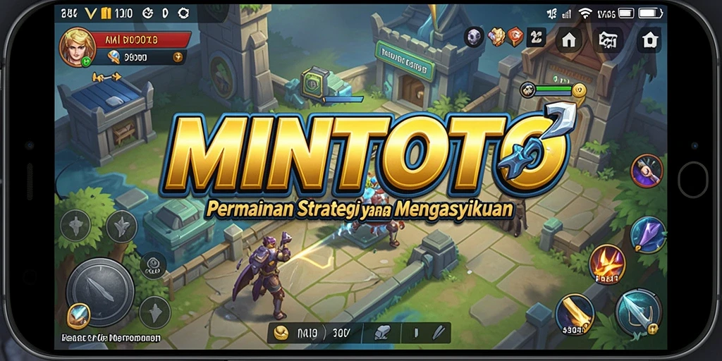 Screenshot gameplay MINTOTO yang menunjukkan aksi strategi intens.